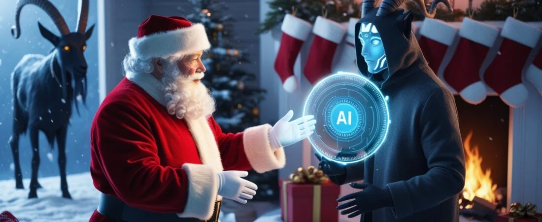 Episode 9 – The Christmas Trinity: Santa’s History, AI Impersonations, and the Tale of Krampus