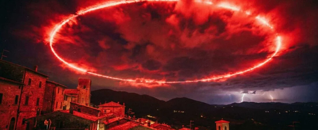 Episode 80 – The Red Halo Over Italy That Looked Like a Giant UFO